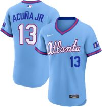 Majestic アトランタ・ブレーブス 13番SABANERO SOY 48 Nike Men's Atlanta Braves Ronald Acuña Jr. #13 2026 City Connect