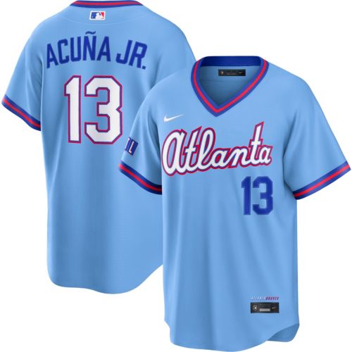 MLB アクーニャjr Acuña Jr. 13 レプリカユニフォームS Nike Men's Atlanta Braves Ronald Acuña Jr. #13 2026 City Connect