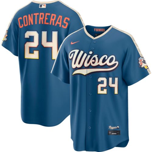 Nike Men's 2026 City Connect Milwaukee Brewers Jackson Chourio #11