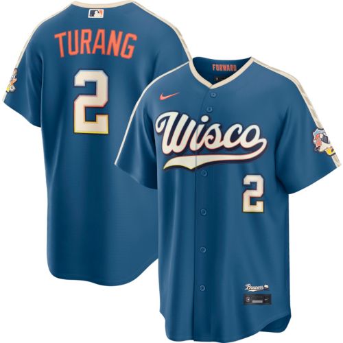 Nike Men's Milwaukee Brewers Jackson Chourio #11 2026 City Connect