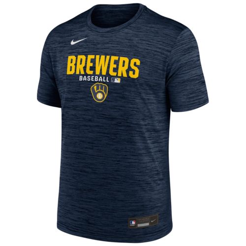 47 Men's Milwaukee Brewers Blue Premium Franklin T-Shirt | Dick's