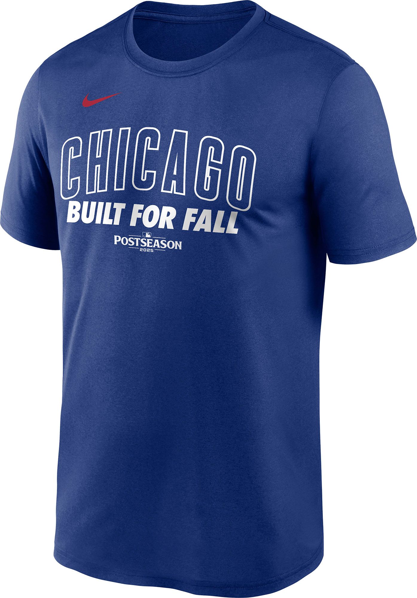 Nike Men's Chicago Cubs 'Built for Fall' 2025 Postseason Participant Locker Room T-Shirt product image