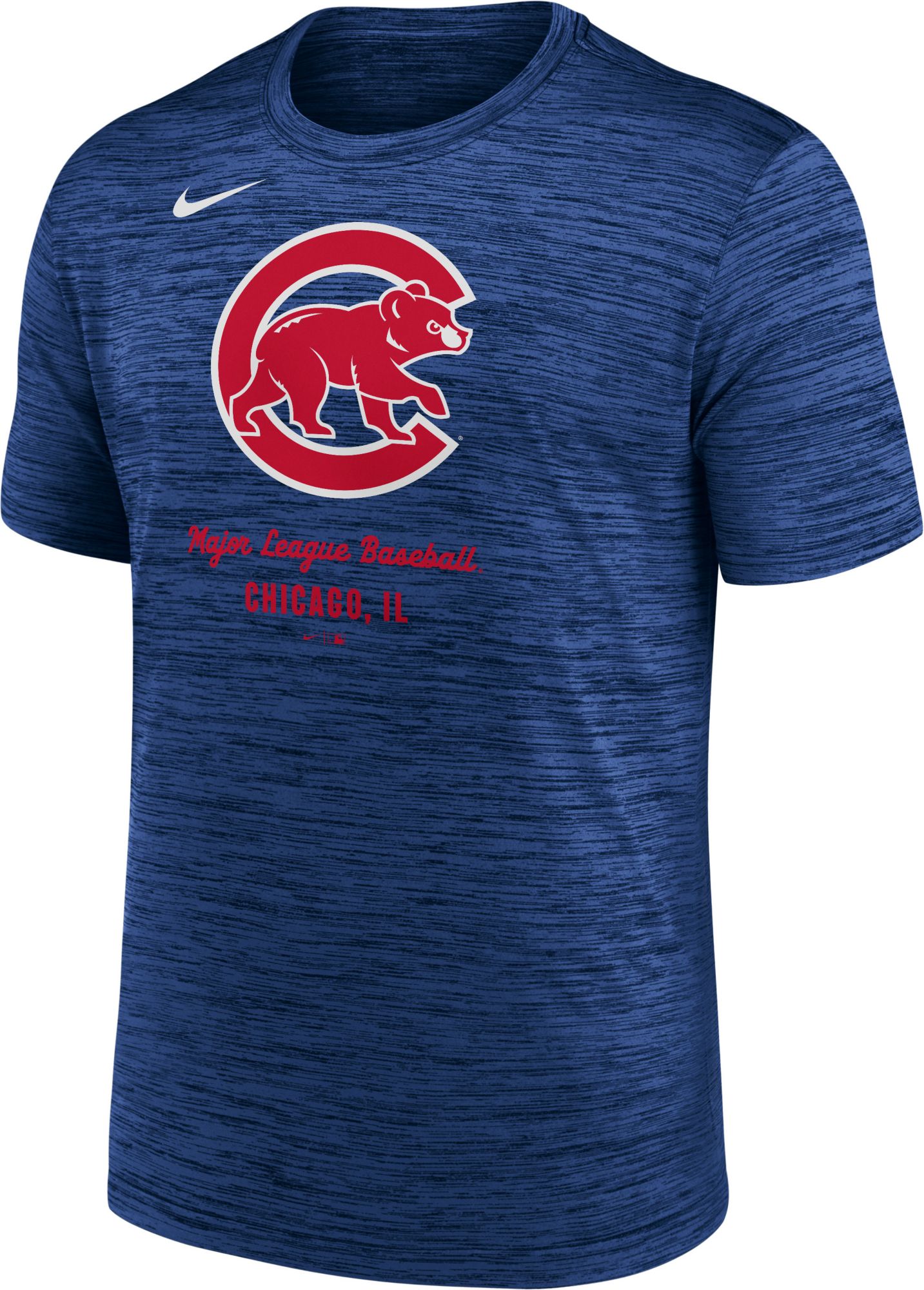 Nike Men's Chicago Cubs Blue Velocity Legend T-Shirt product image