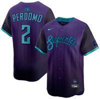 キラハクレンズ Nike Men's Arizona Diamondbacks Purple Geraldo Perdomo #15 City