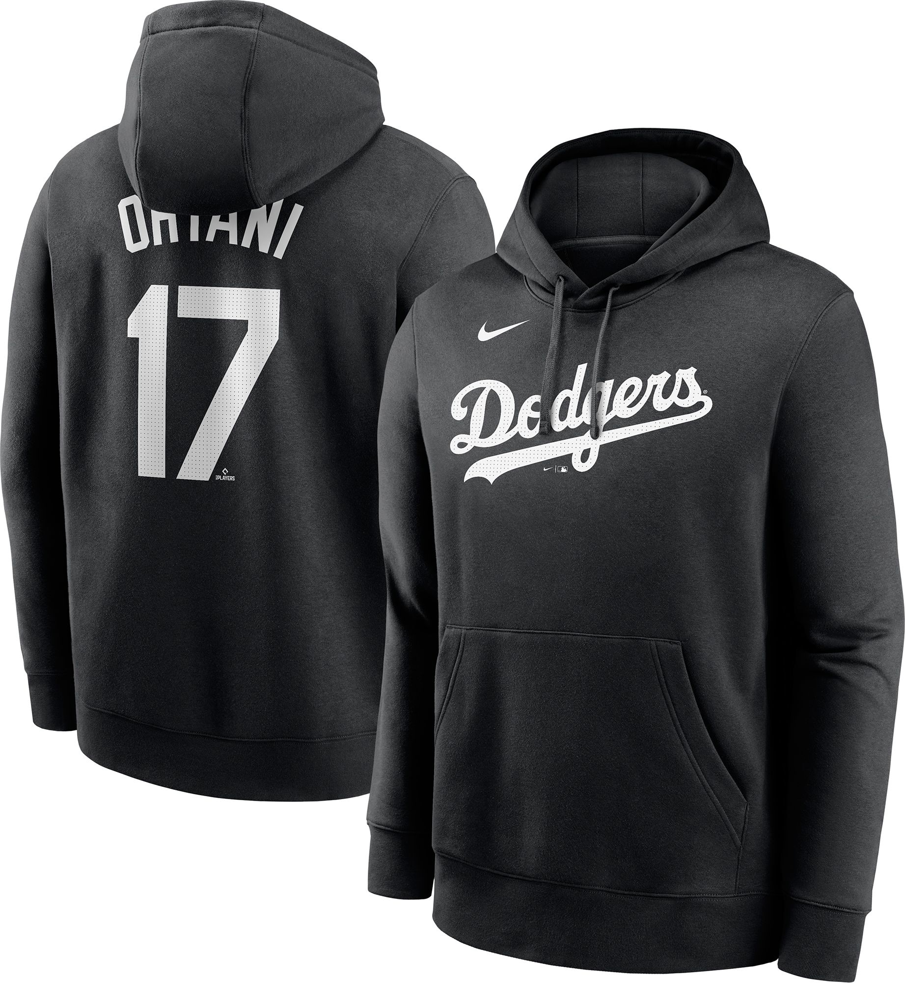 Nike Men's Los Angeles Dodgers Shohei Ohtani #17 Black Club Hoodie product image
