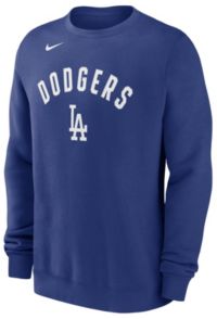 Nike Men's Los Angeles Dodgers Blue Twill Club Hoodie | Dick's