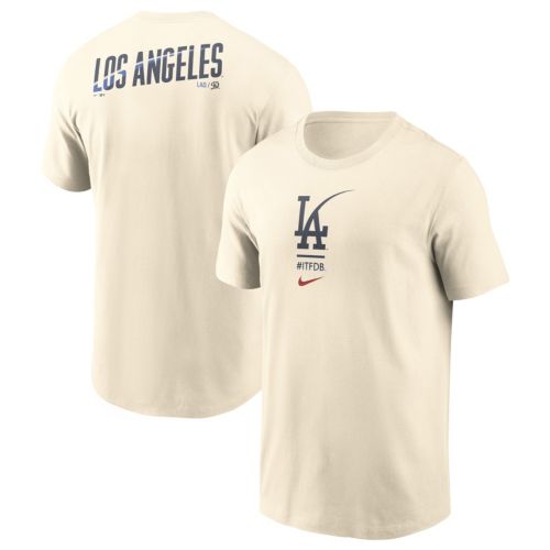 Nike Men's Los Angeles Dodgers Tan Shohei Ohtani #17 Home T-Shirt