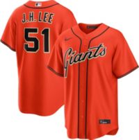 NIKE GIANTS ユニフォーム ASANO 51 Nike Men's San Francisco Giants Orange Jung Hoo Lee #51 Alternate