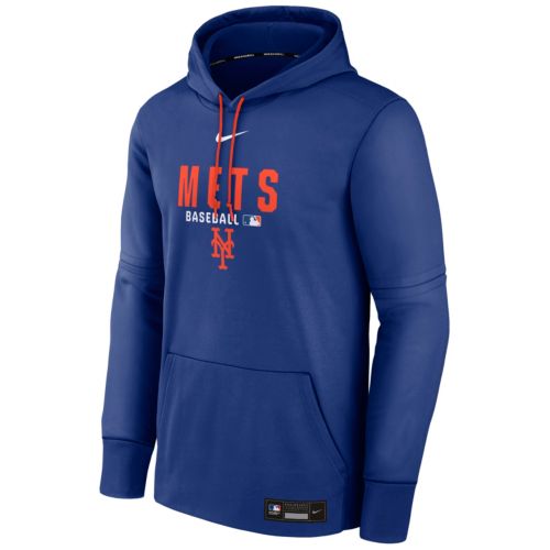 Nike Men's New York Mets Gray Tech Fleece Windrunner Full-Zip