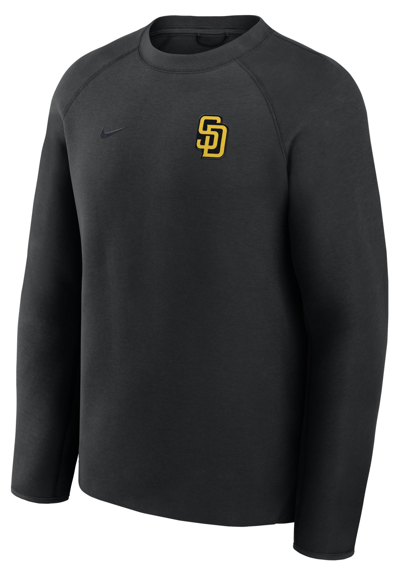 Nike Men's San Diego Padres Black Tech Fleece Crewneck Sweatshirt product image