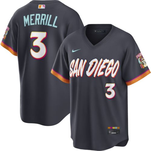 Nike Men's San Diego Padres Brown Fernando Tatis Jr. #23 Road