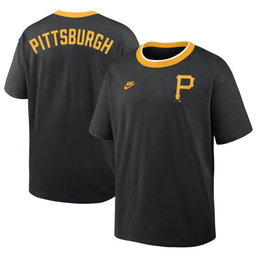 Nike Men's Pittsburgh Pirates Konnor Griffin #6 Black T-Shirt