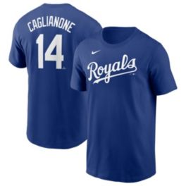 Nike Men's Kansas City Royals Jac Caglianone #14 Blue T