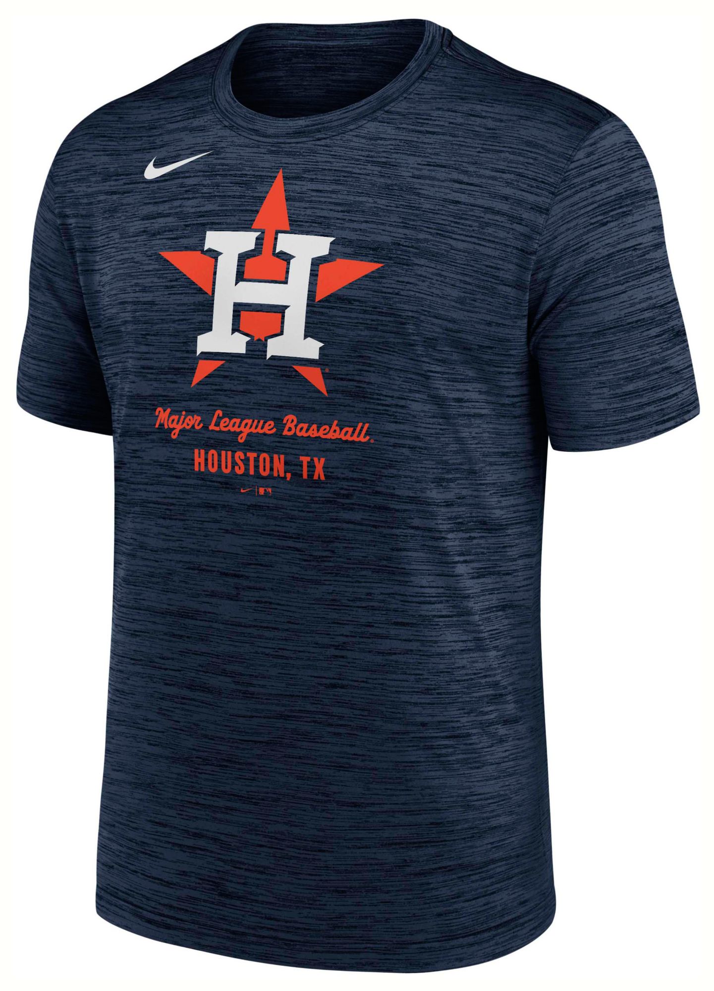 Nike Men's Houston Astros Navy Dri-FIT Velocity Legend T-Shirt product image