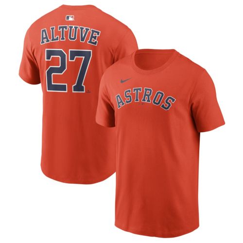 Nike Men's Houston Astros Orange Authentic Collection Early Work T