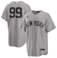 Nike Men's New York Yankees Gray Aaron Judge #99 Road Replica