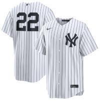 Nike Men's Ben Rice #22 New York Yankees White Replica Home Jersey