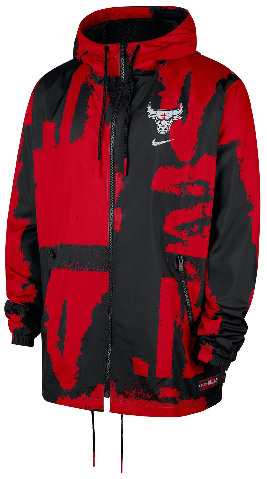 Nike Men's Chicago Bulls Black Club Woven Jacket product image