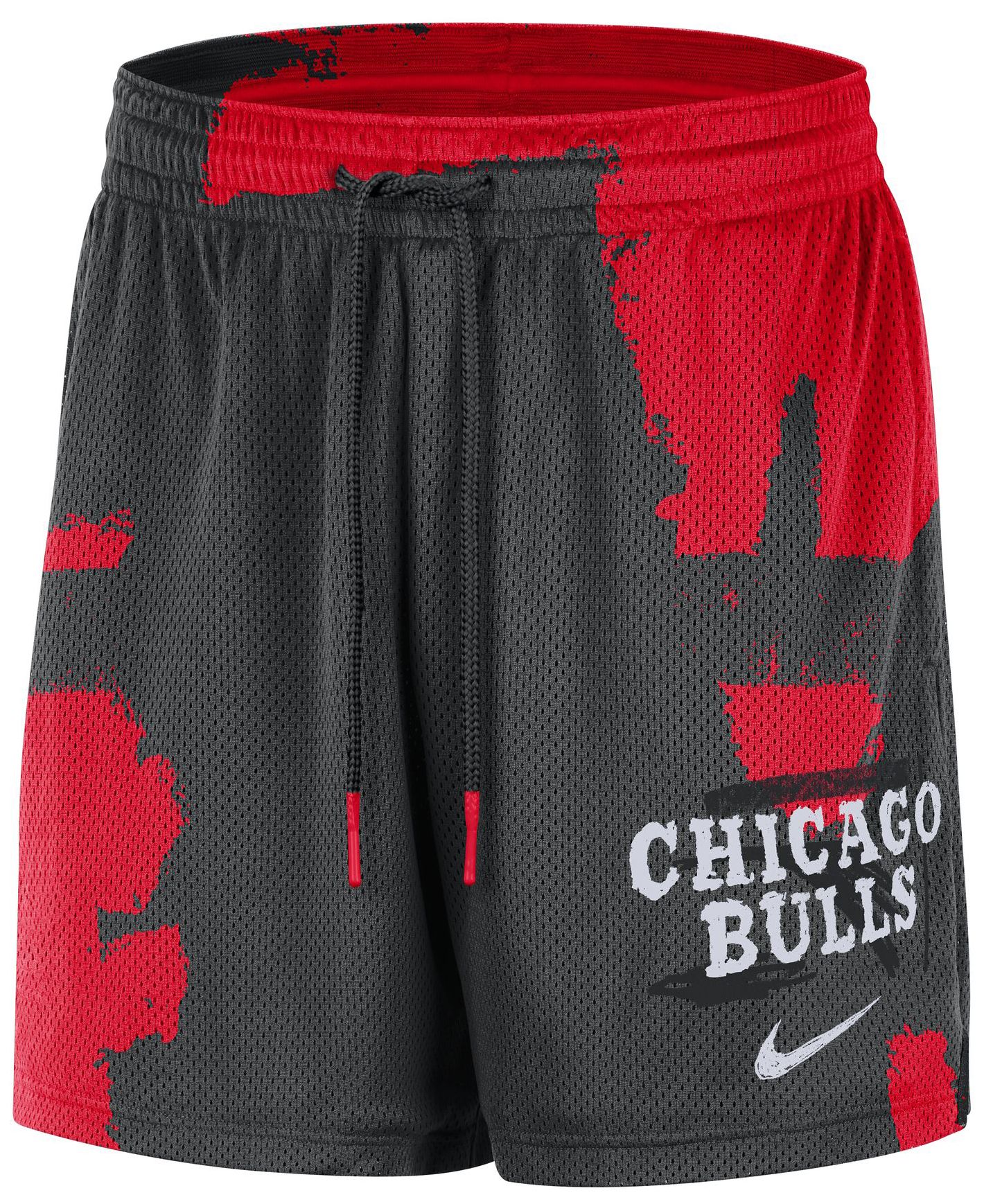 Nike Men's Chicago Bulls Black Practice Mesh Shorts product image
