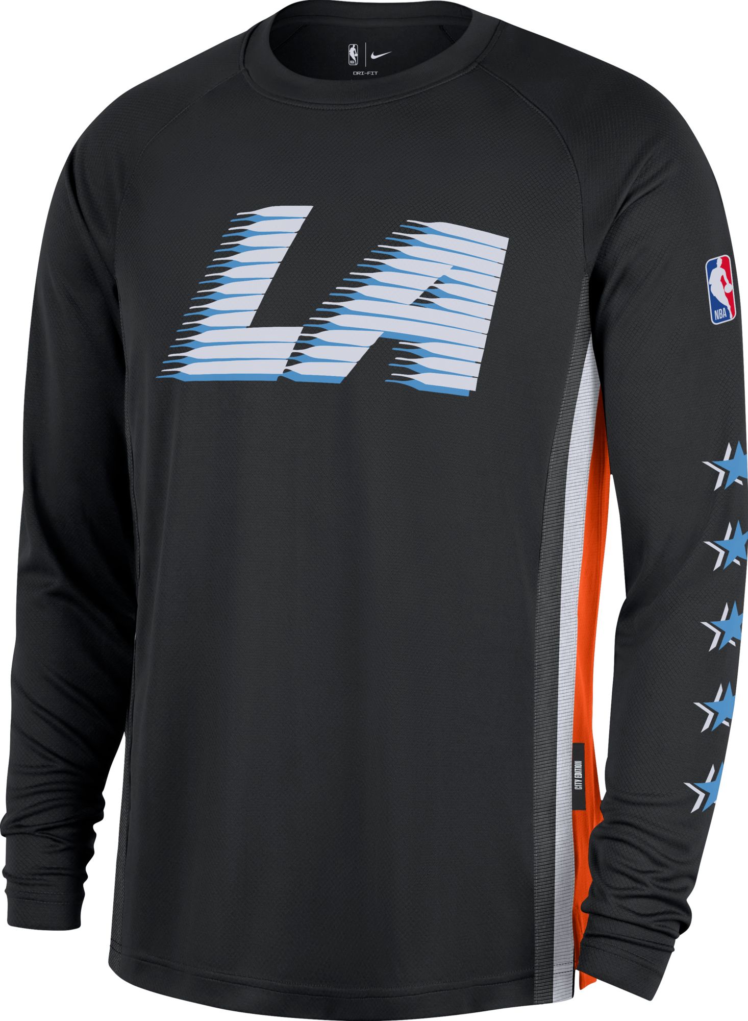 Nike Adult 2025-26 City Edition Los Angeles Clippers On Court Pregame Long Sleeve Shirt product image