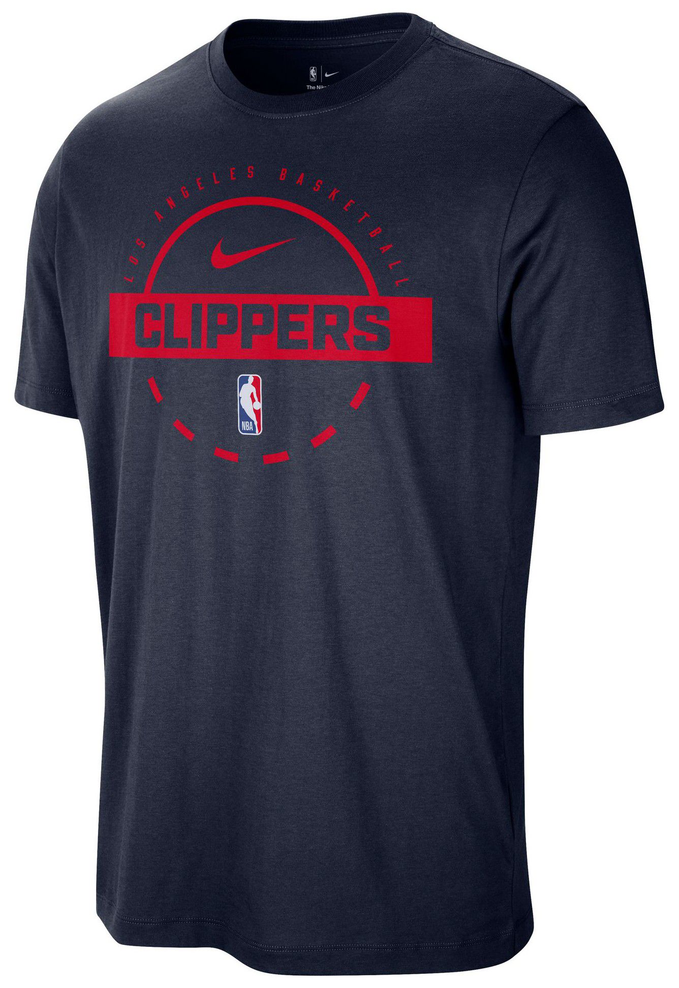 Nike Men's Los Angeles Clippers Navy On Court Practice T-Shirt product image