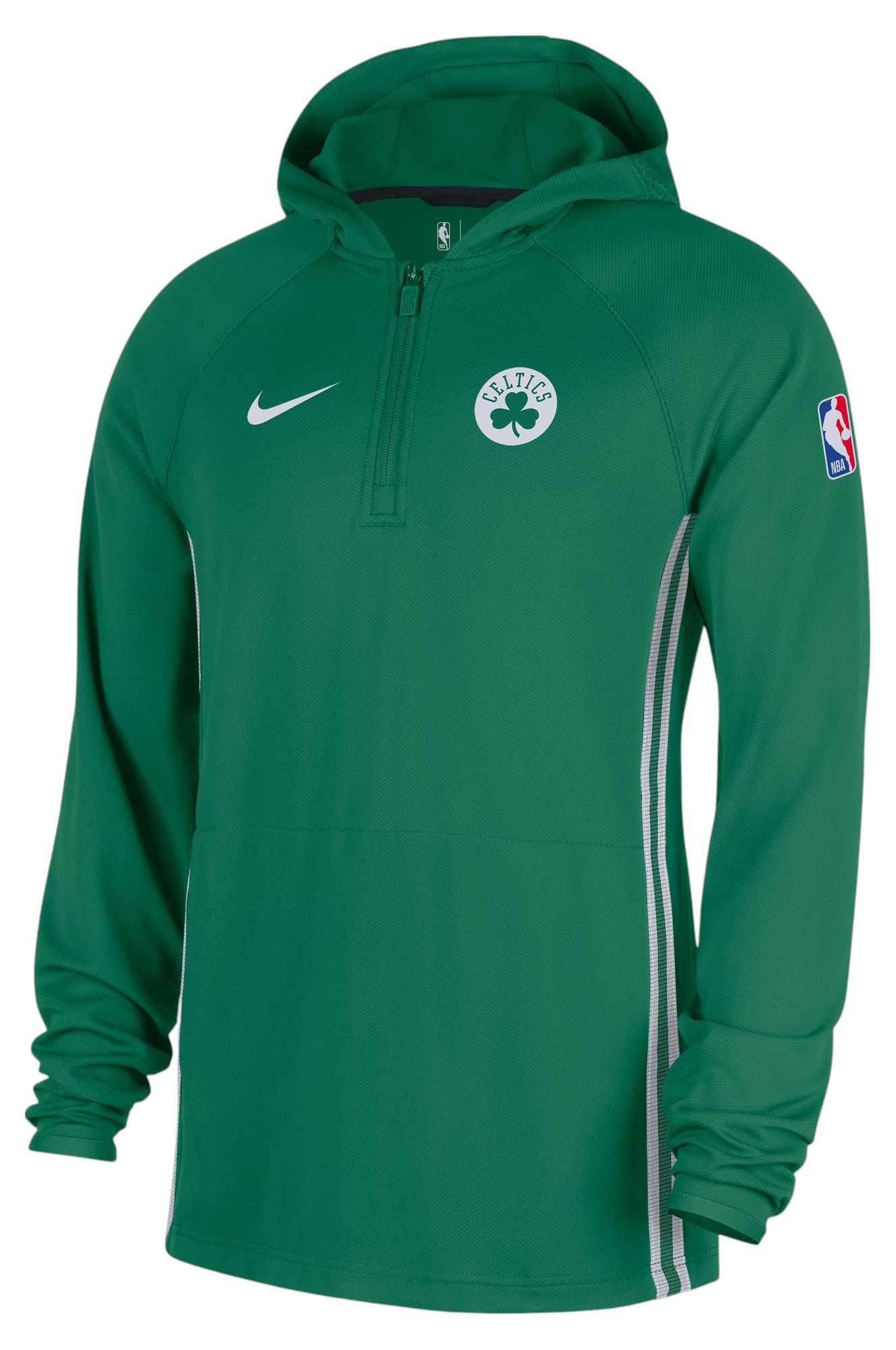 Nike Men's Boston Celtics Green On Court Zone Warmup Pullover Hoodie product image