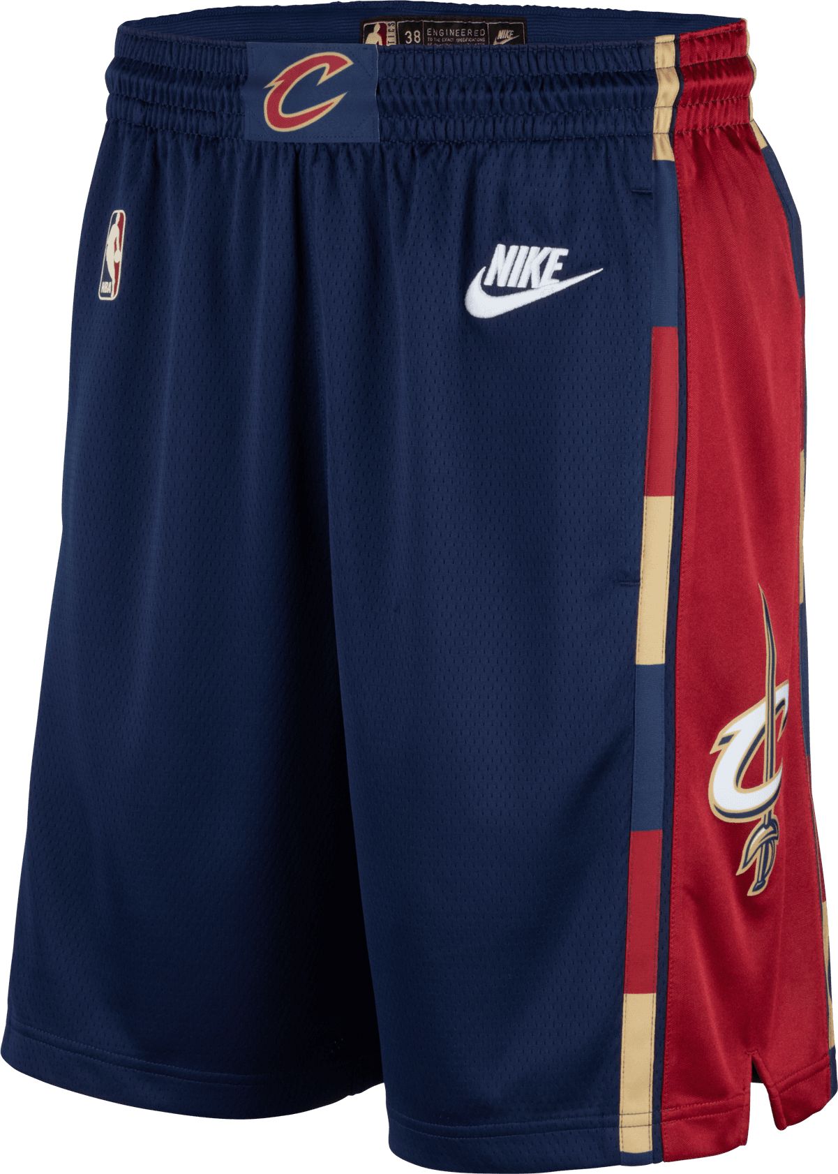 Nike Men's Cleveland Cavaliers Navy Hardwood Classics Shorts product image