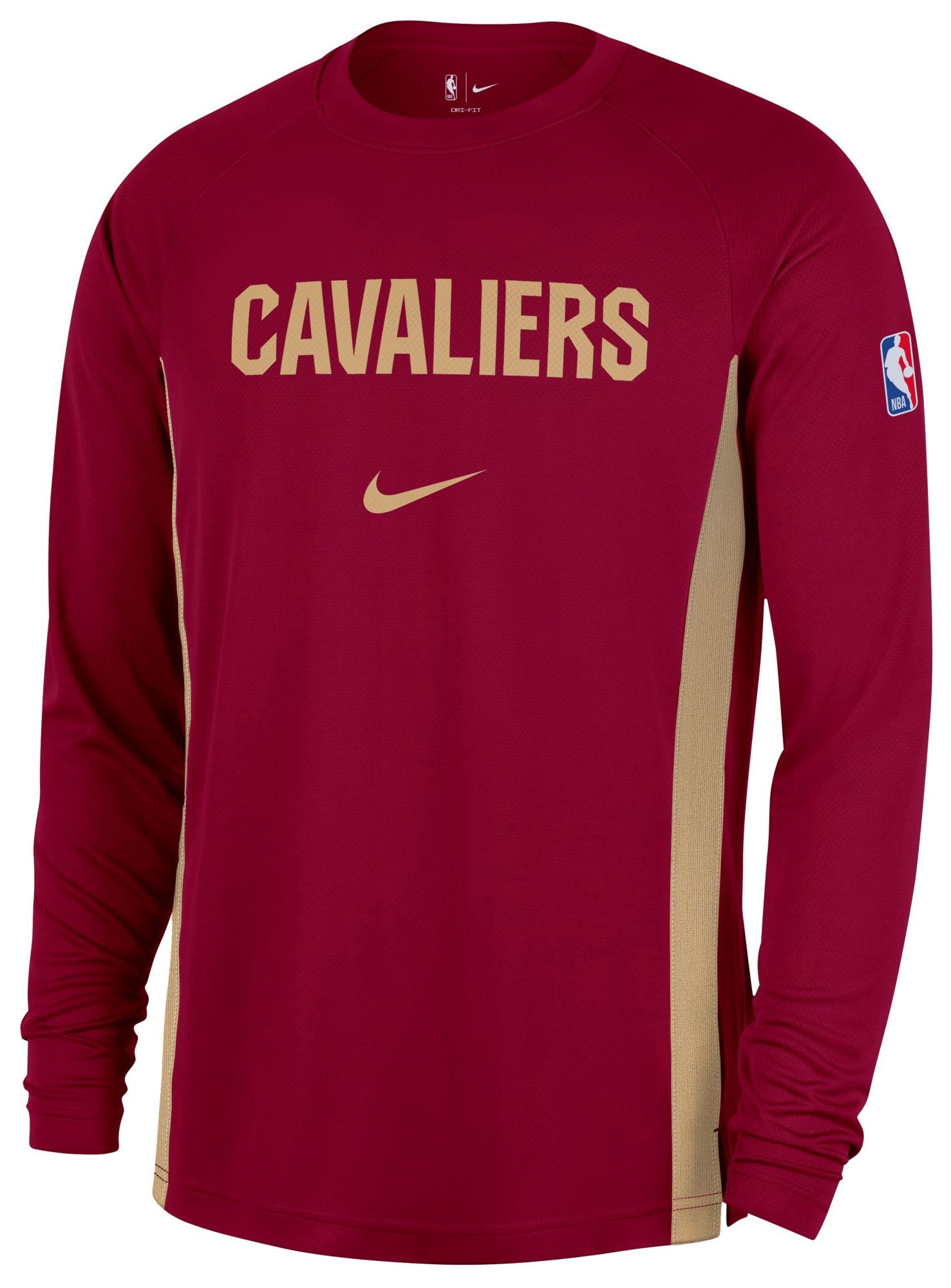 Nike Men's Cleveland Cavaliers Red Pregame Long Sleeve T-Shirt product image