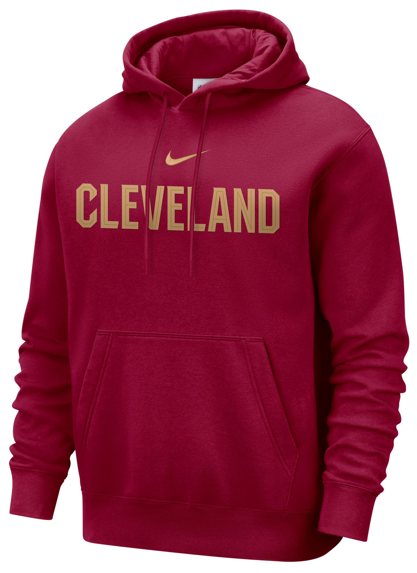Nike Men's Cleveland Cavaliers Red Wordmark Club Hoodie product image