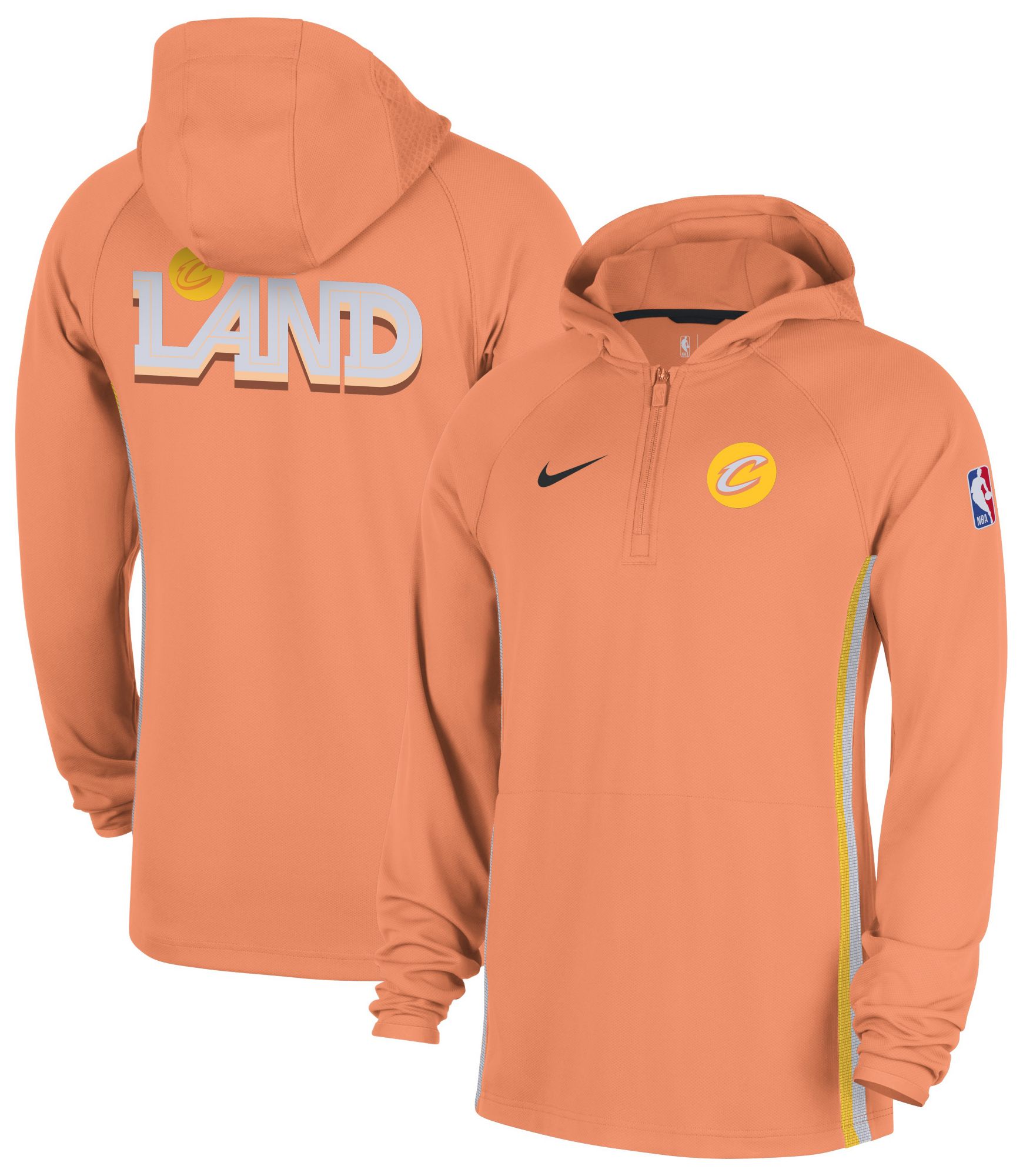 Nike Adult 2025-26 City Edition Cleveland Cavaliers On Court Zone Warm-Up Hoodie product image
