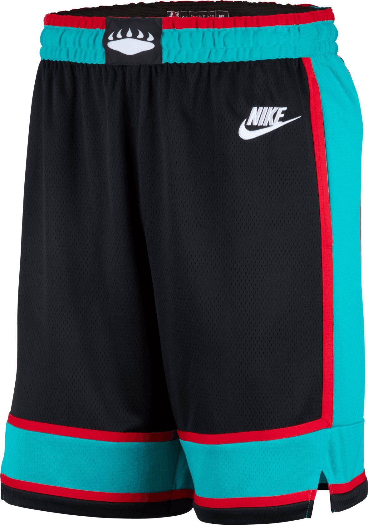 Nike Men's Memphis Grizzlies Black Hardwood Classics Shorts product image
