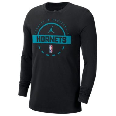 sorry, Nike Men's Charlotte Hornets Black On Court Practice Long Sleeve T-Shirt is currently out of stock