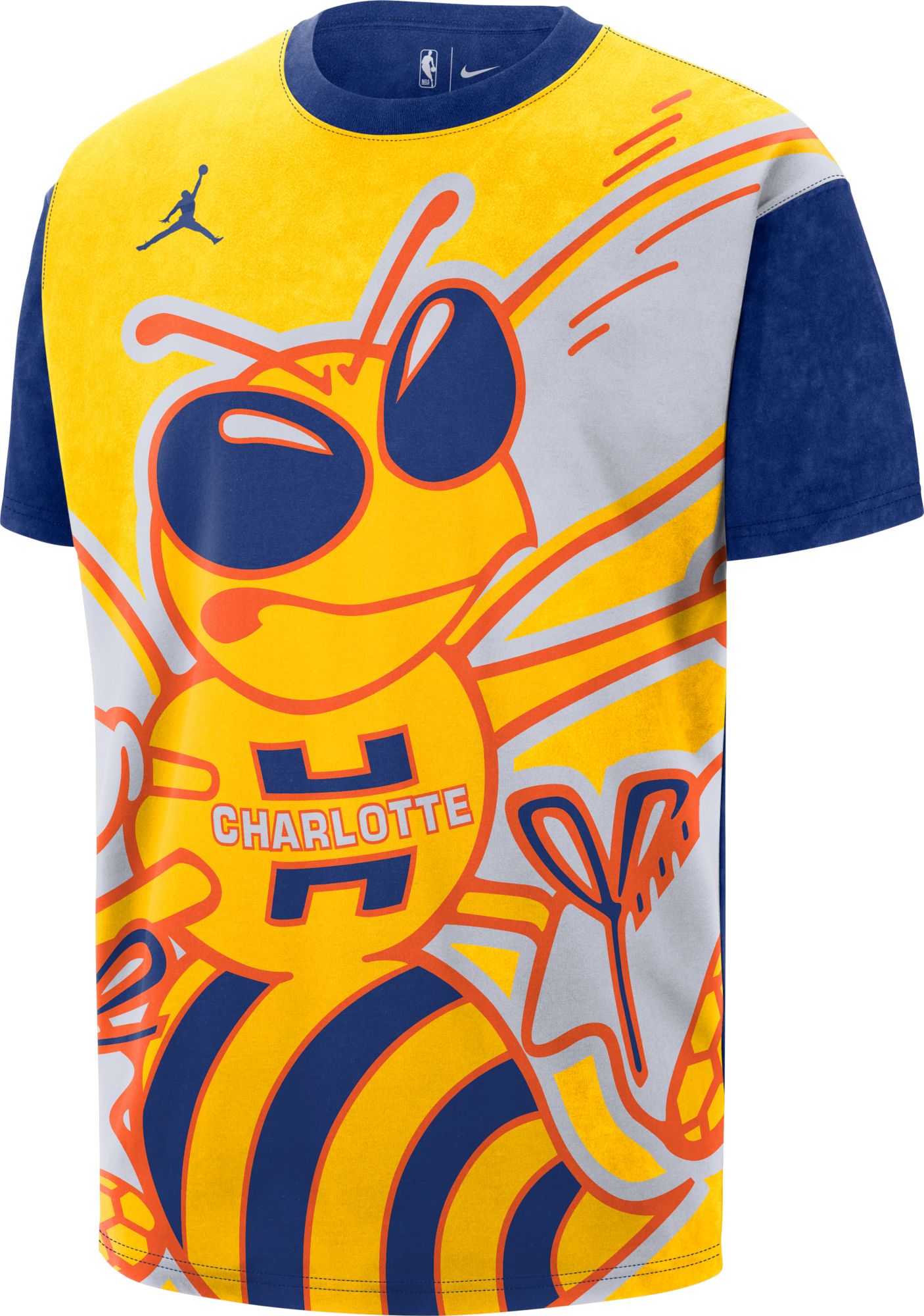 Jordan Adult 2025-26 City Edition Charlotte Hornets Big Logo M90 T-Shirt product image