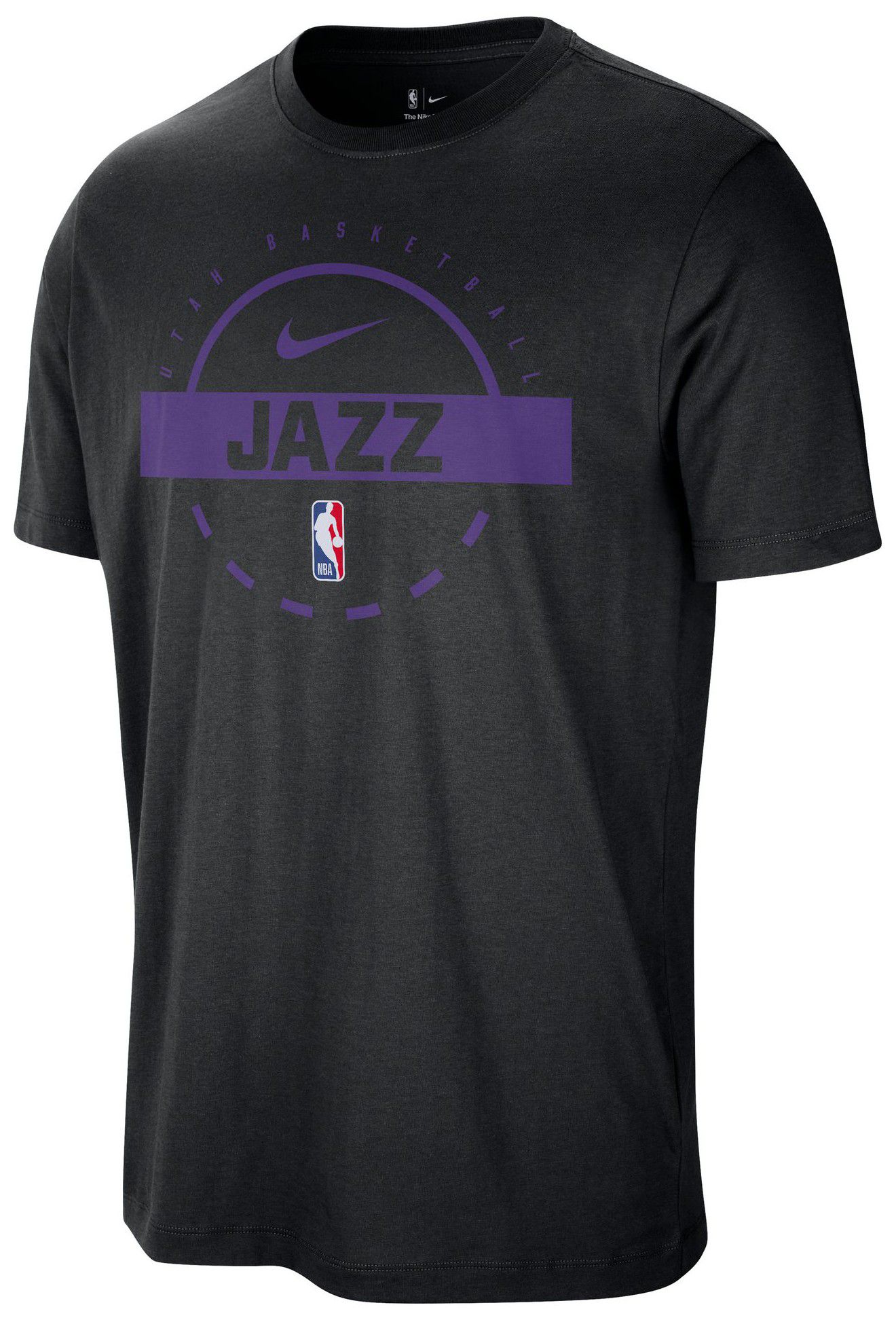 Nike Men's Utah Jazz Black On Court Practice T-Shirt product image