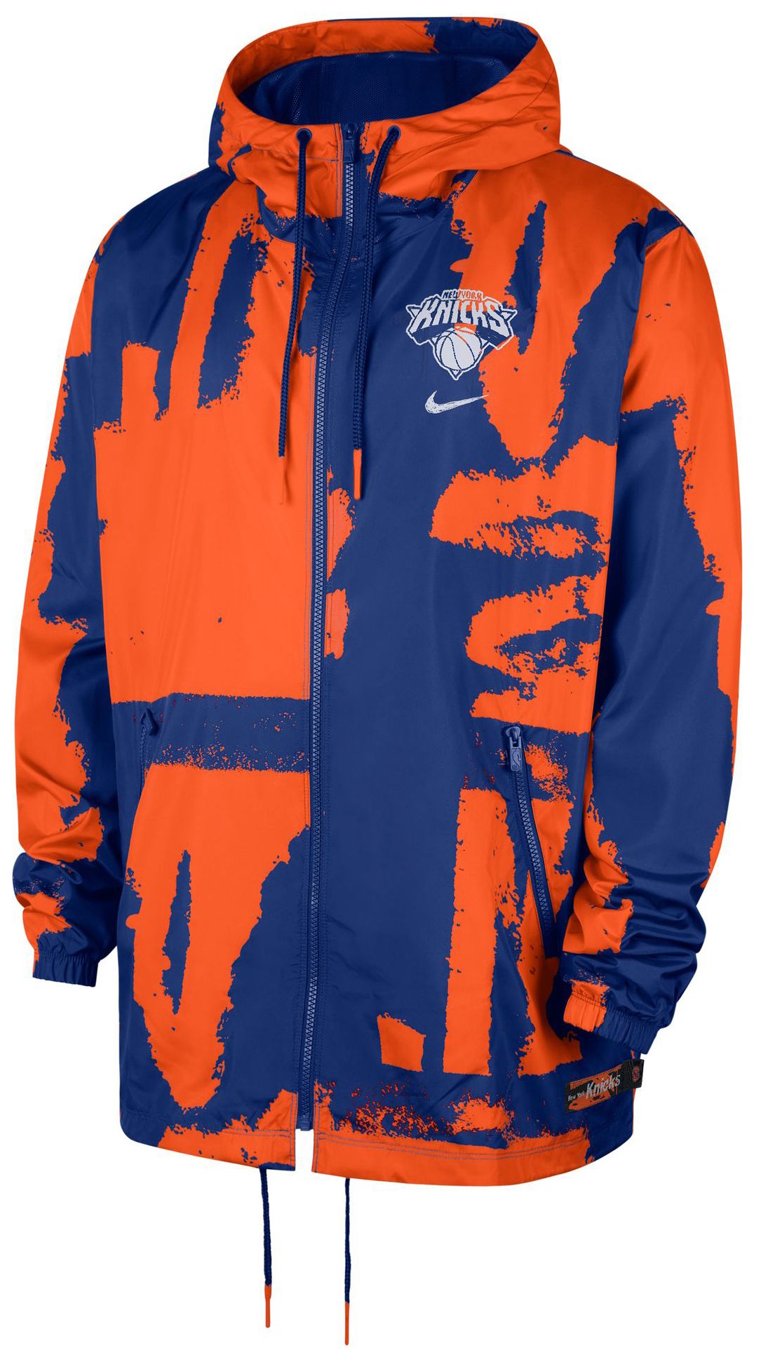 Nike Men's New York Knicks Blue Club Woven Jacket product image