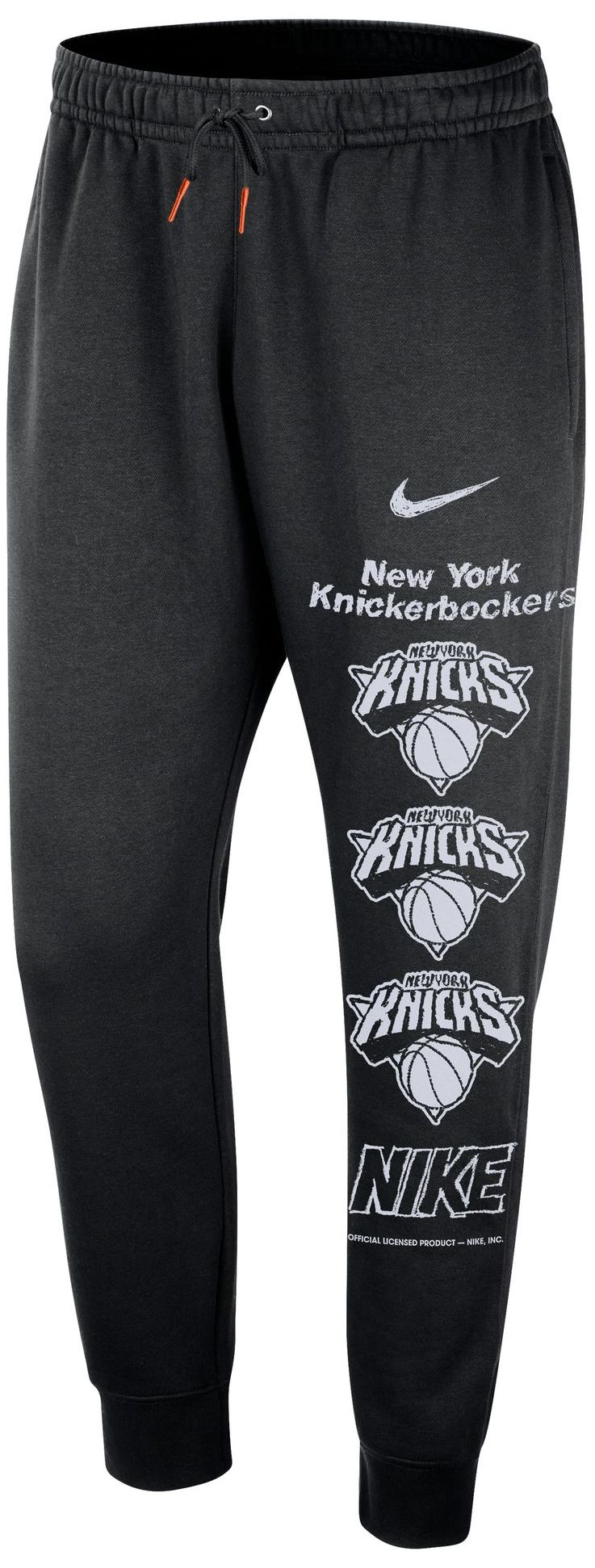 Nike Men's New York Knicks Black Club Joggers product image