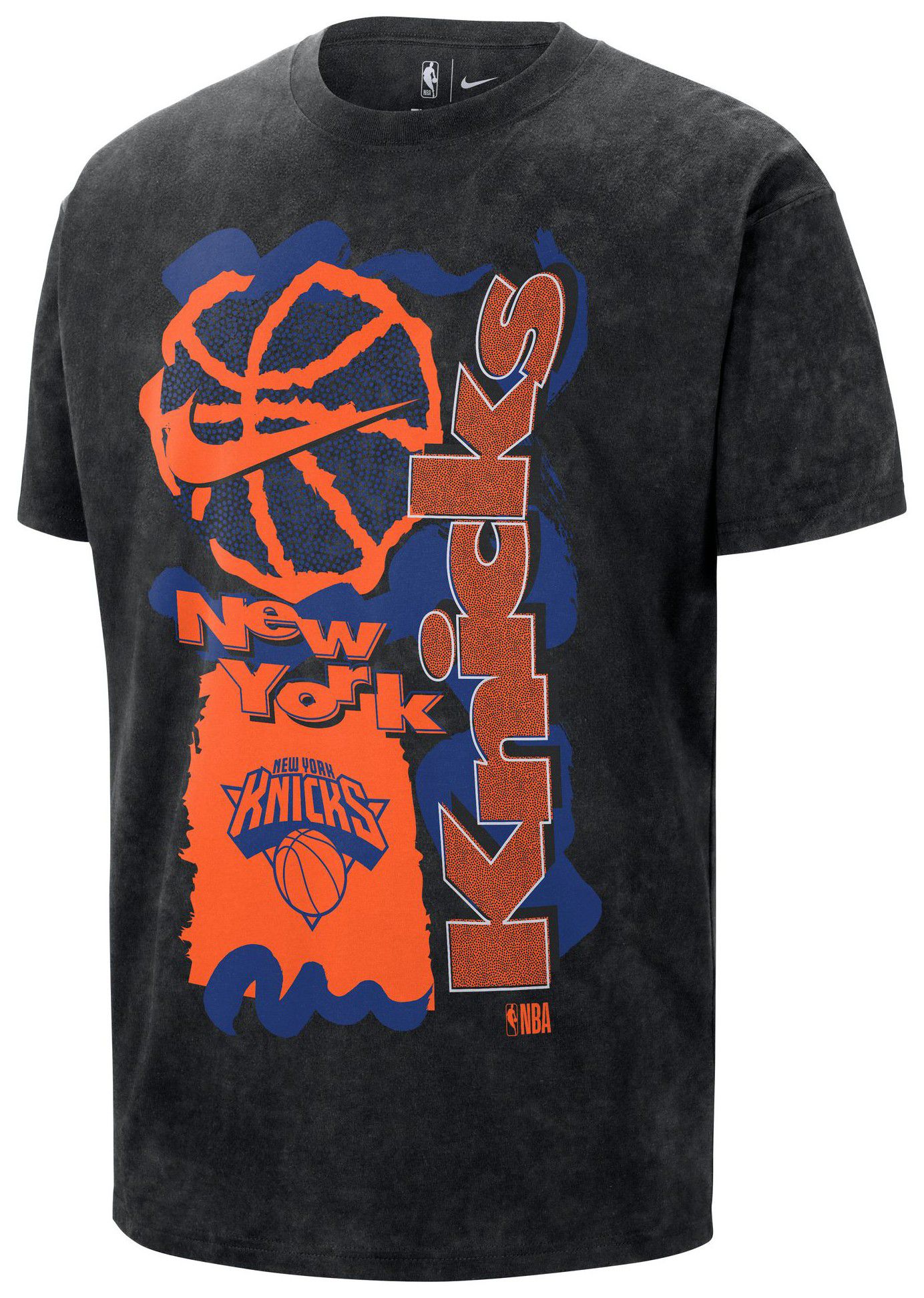 Nike Men's New York Knicks Black OGC Max 90 Vintage Short Sleeve T-Shirt product image