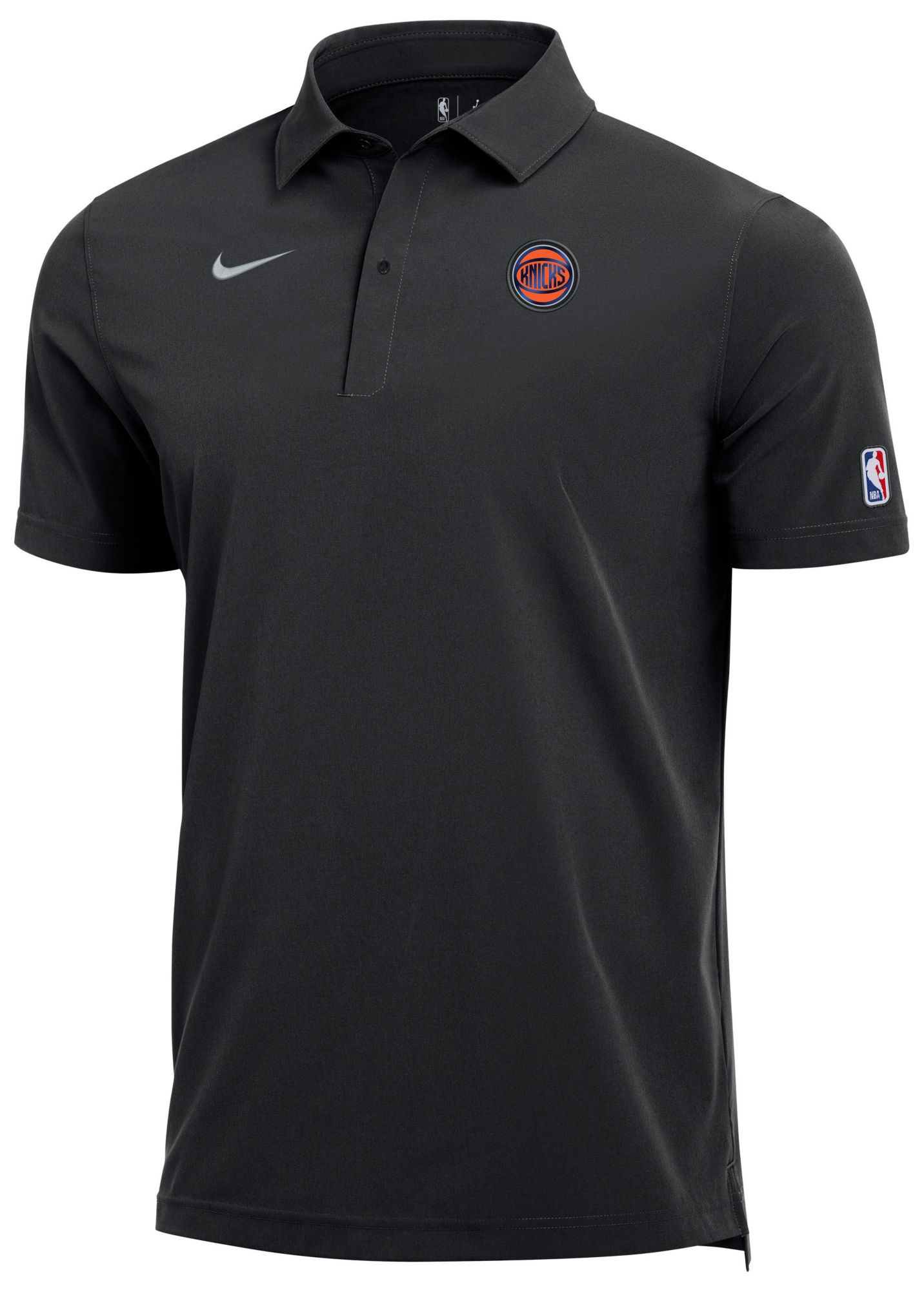 Nike Men's New York Knicks Black Logo Staff Polo product image