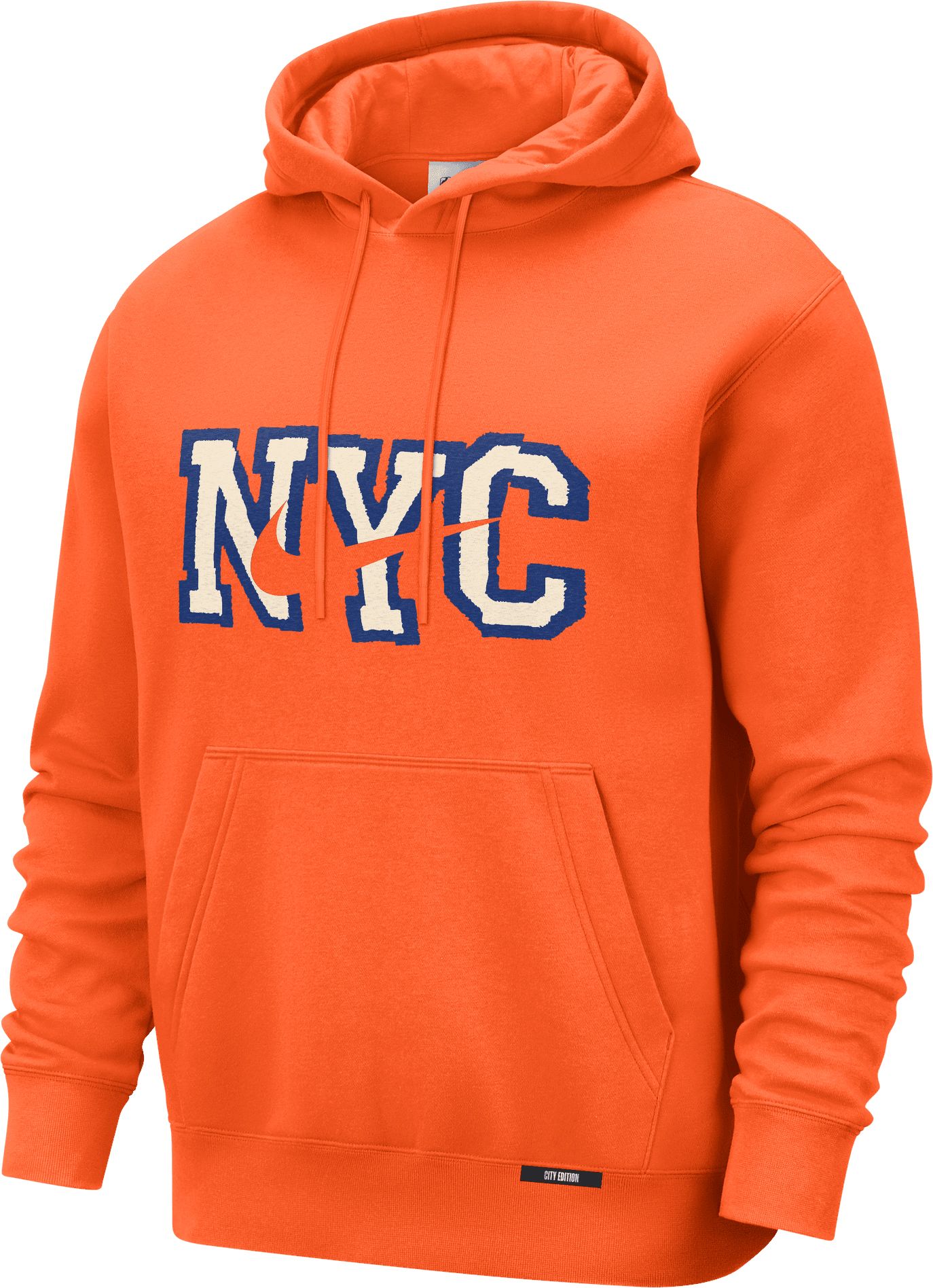 Nike Adult 2025-26 City Edition New York Knicks Club Logo Hoodie product image