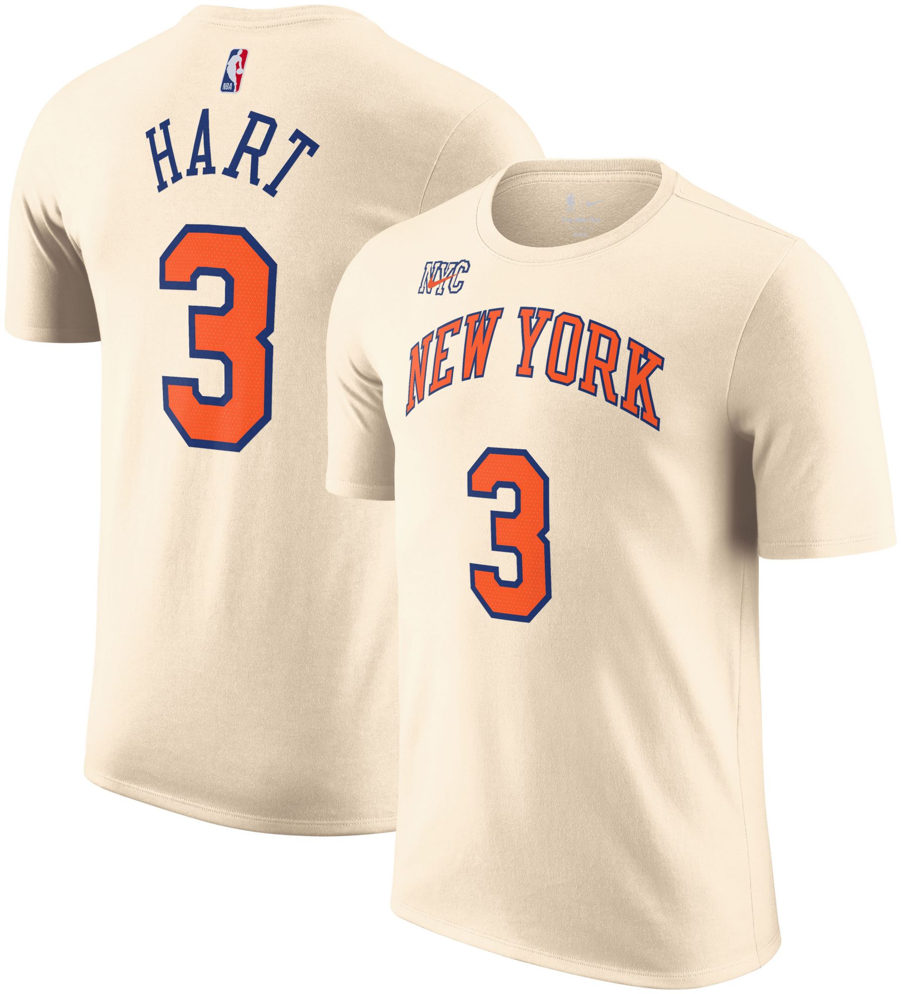 Nike Adult 2025-26 City Edition New York Knicks Josh Hart #3 T-Shirt product image