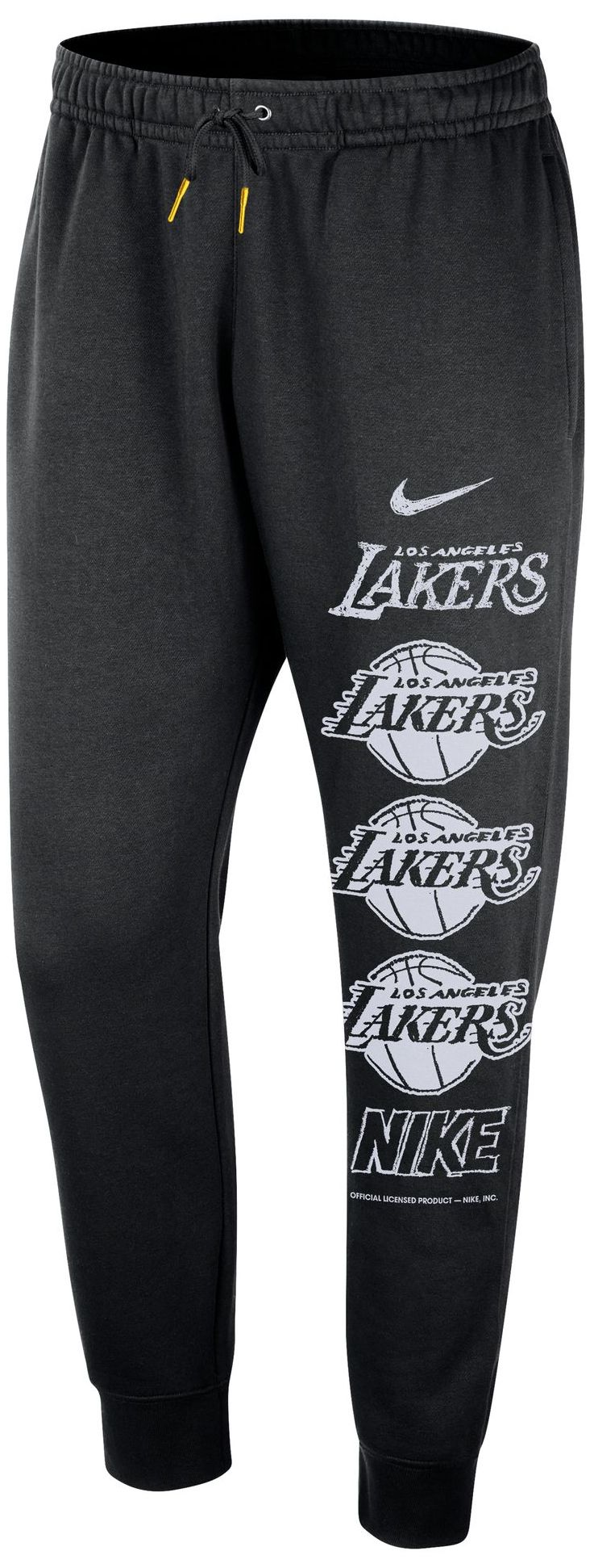 Nike Men's Los Angeles Lakers Black Club Joggers product image