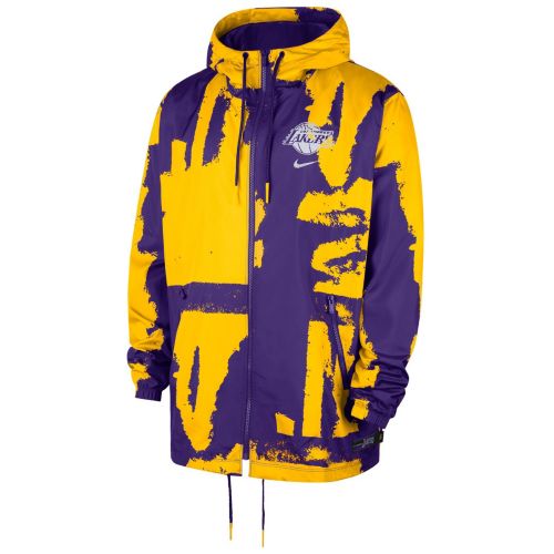 Nike Men's Los Angeles Lakers Black On Court Staff 1/4 Zip