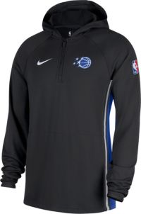 Nike Men's Orlando Magic Black On Court Zone Warmup Quarter-Zip