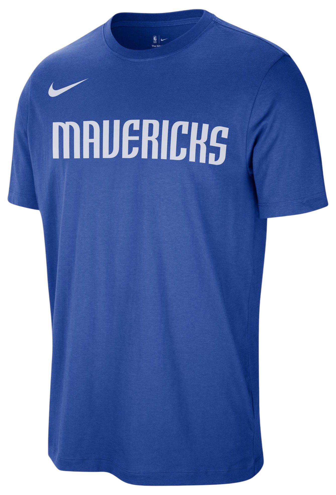 Nike Men's Dallas Mavericks Blue Wordmark T-Shirt product image