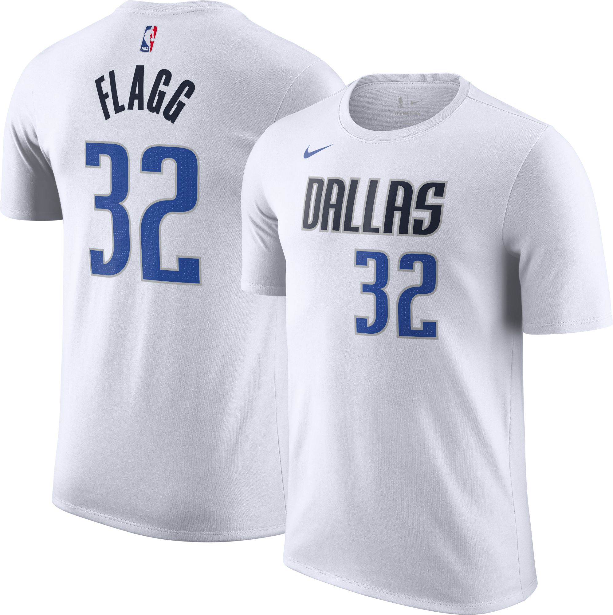 Nike Adult Dallas Mavericks Cooper Flagg #32 White Association T-Shirt product image