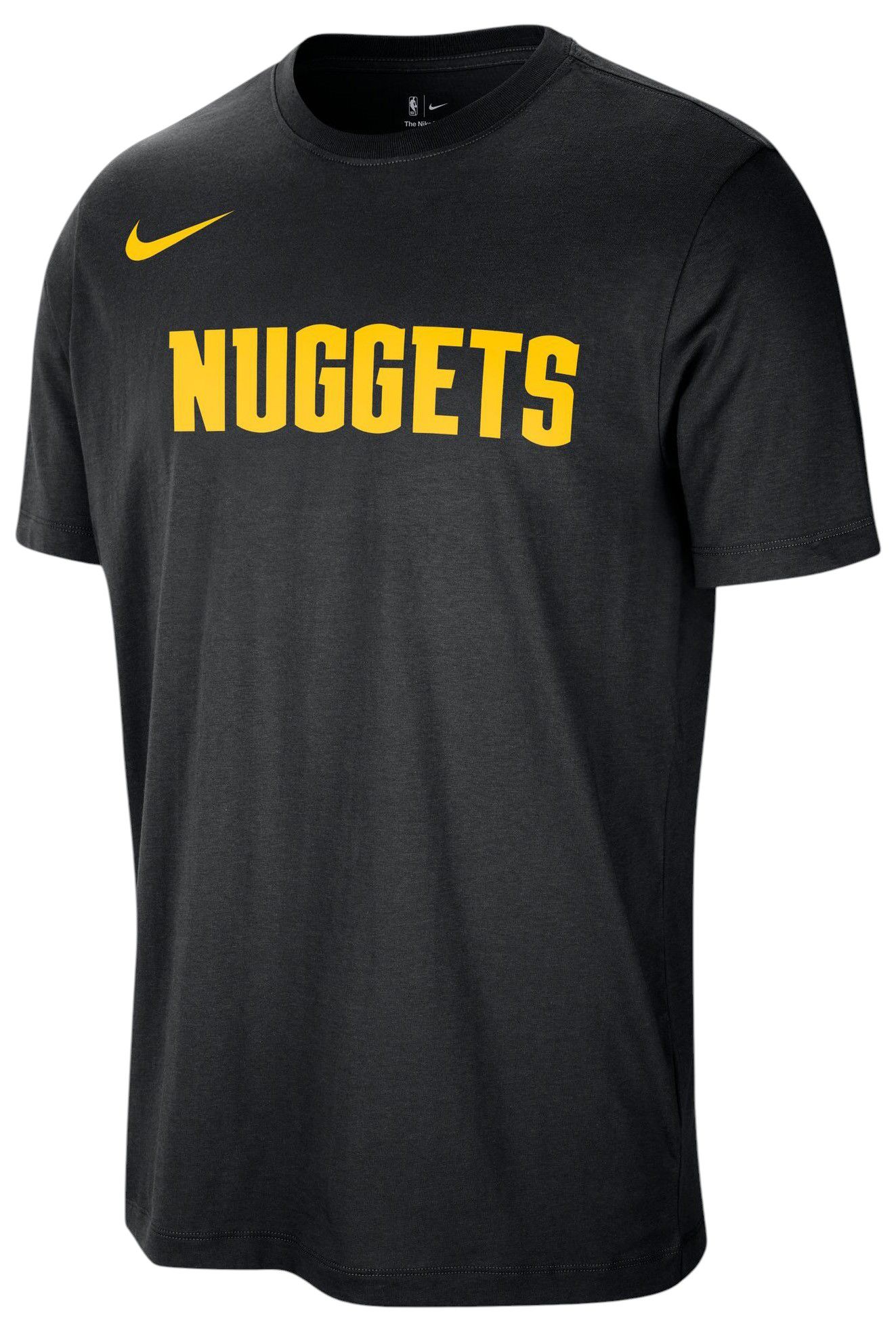 Nike Men's Denver Nuggets Black Wordmark T-Shirt product image