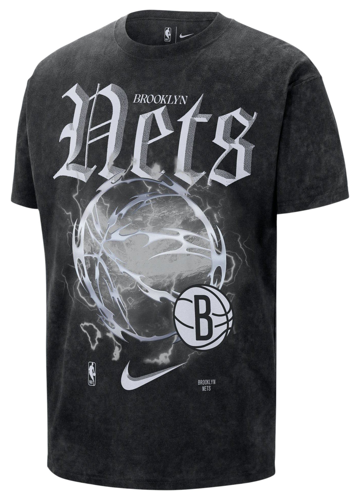 Nike Men's Brooklyn Nets Black OGC Halloween M90 T-Shirt product image