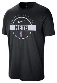 Nike Men's Brooklyn Nets Black On Court Practice Long Sleeve