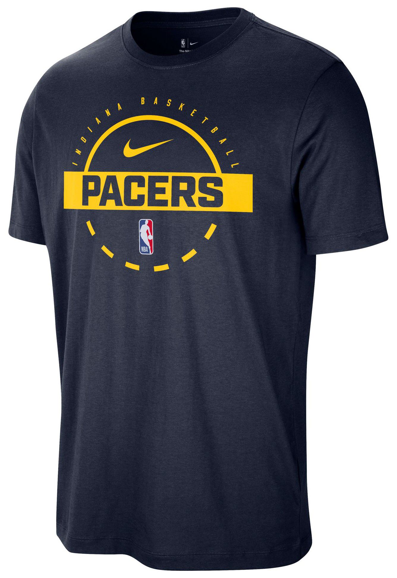 Nike Men's Indiana Pacers Navy On Court Practice T-Shirt product image