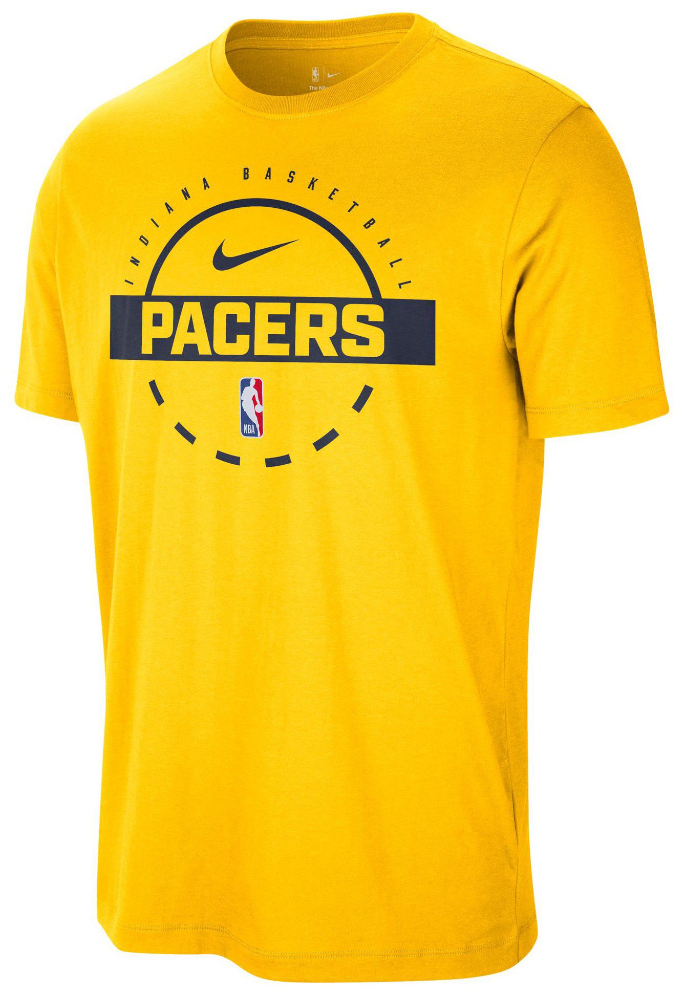 Nike Men's Indiana Pacers Yellow On Court Practice T-Shirt product image